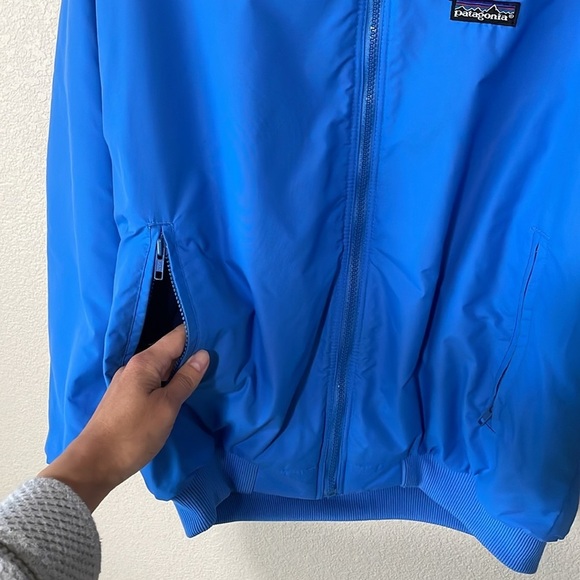 Vintage Patagonia Retro 1989 Fleece Lined Jacket Women’s 14 Blue Pink Full Zip - Picture 5 of 15